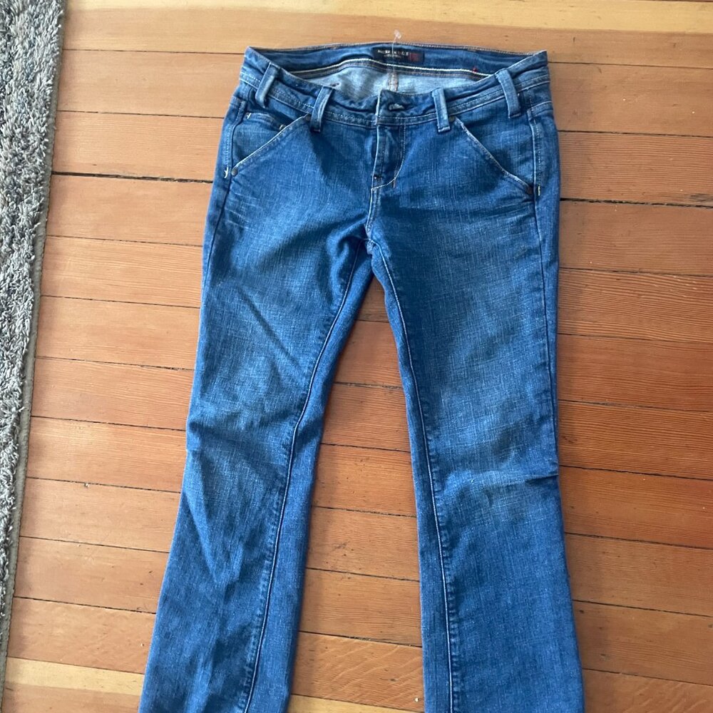 American Eagle Jeans Flap Button Pockets